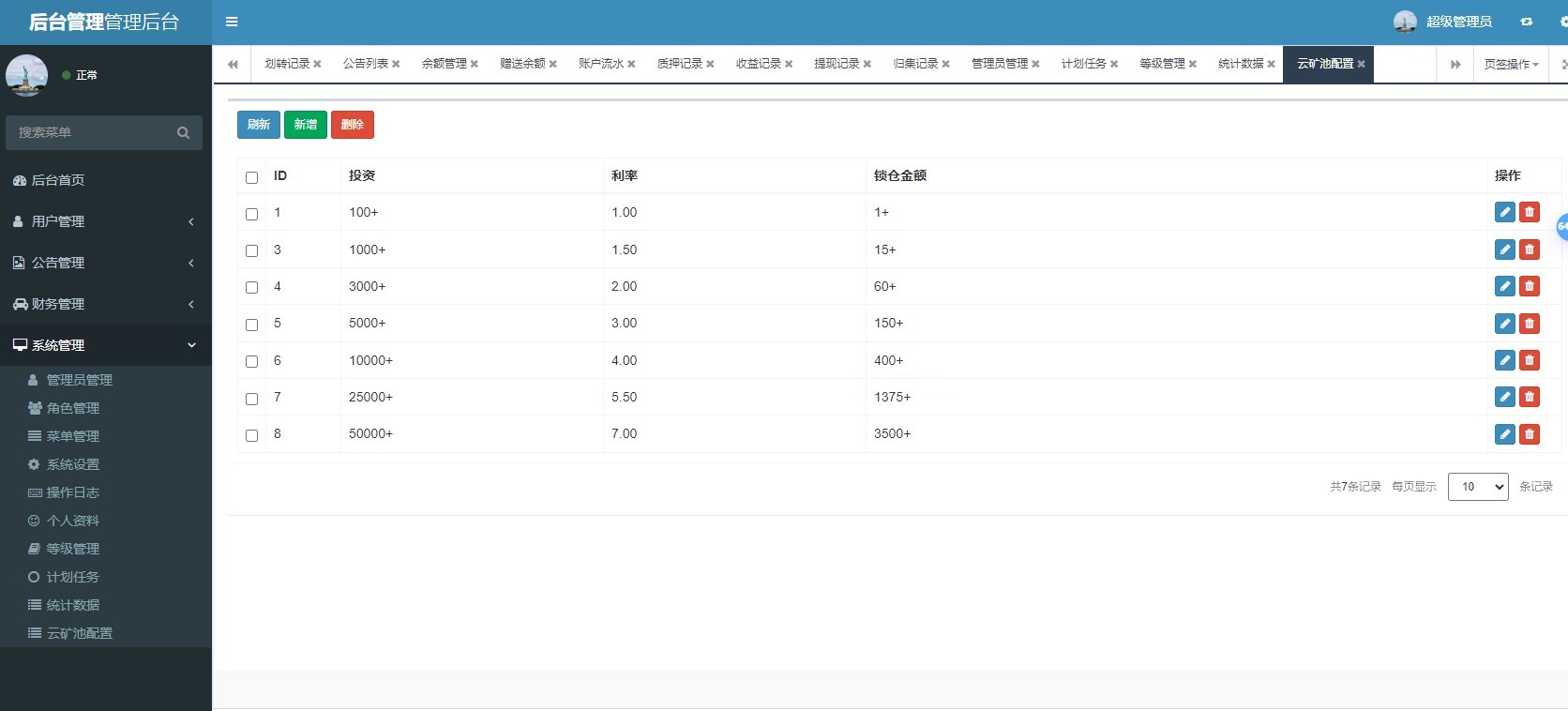 图片[6]-BSC质押挖矿DefiDAPP/带授权合约代码/矿池/7国语言/质押DEFI-虾蛋免费源码网论坛