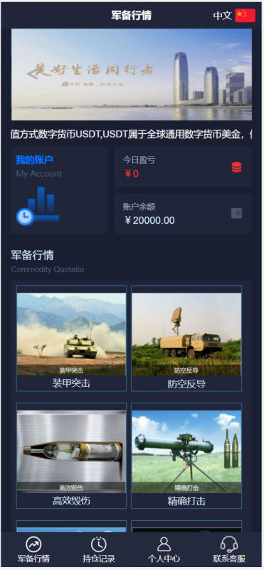 双语言军事军备类型微盘微交易所源码/一键亏盈+指定亏盈+完美风控概率+行情结算都正常/前端html+后端PHP-虾蛋免费源码网论坛